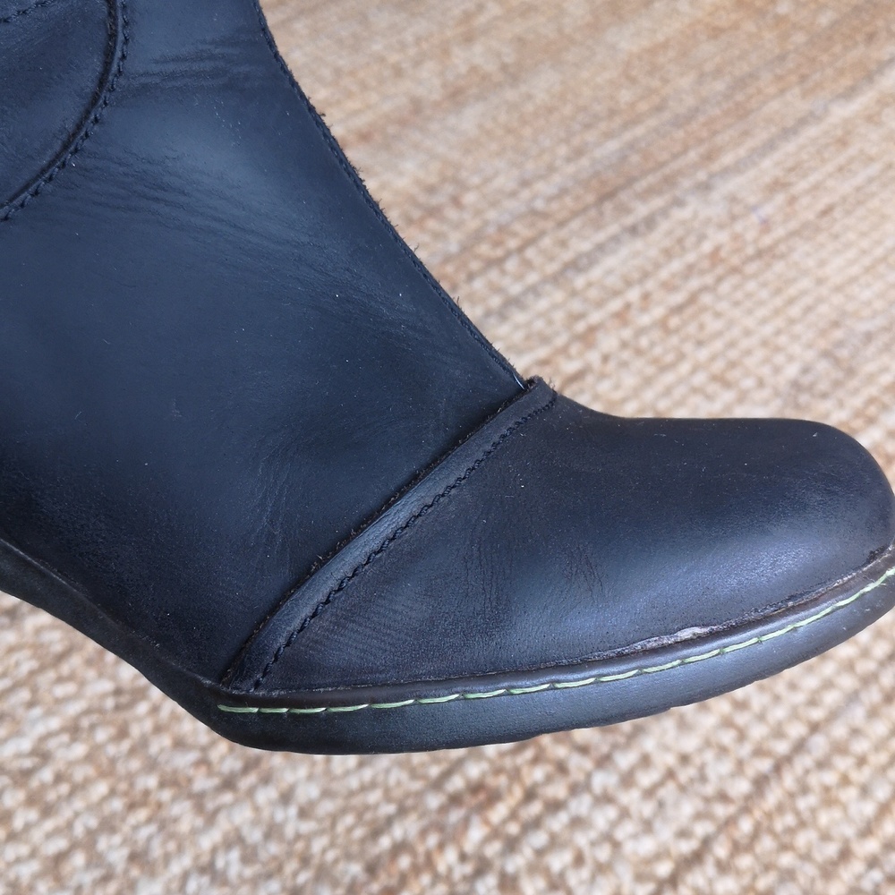 El Naturalista tall leather boots - Picture 5 of 16